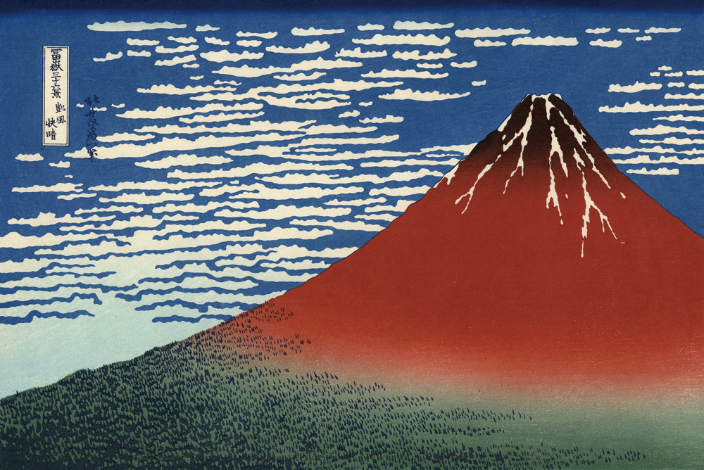 赤富士画像